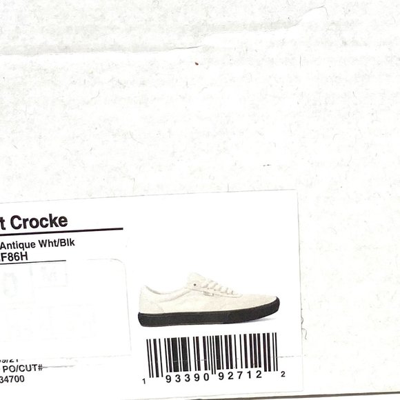 💖MEGA SALE💖VANS Gilbert Crocket Low Top White Women’s Suede    VN0A5JIF86H - Picture 9 of 10